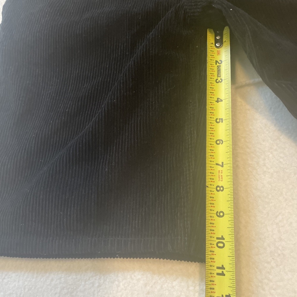 Empyre Corduroy Skater Shorts Men's Size 32 Relax Fit Loose Baggy Black - Picture 6 of 9